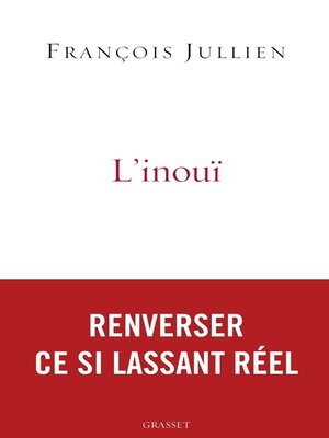 cover image of L'inouï